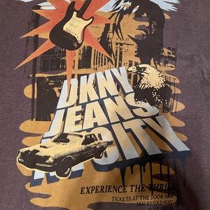 DKNY Jeans City Graphic Tee L